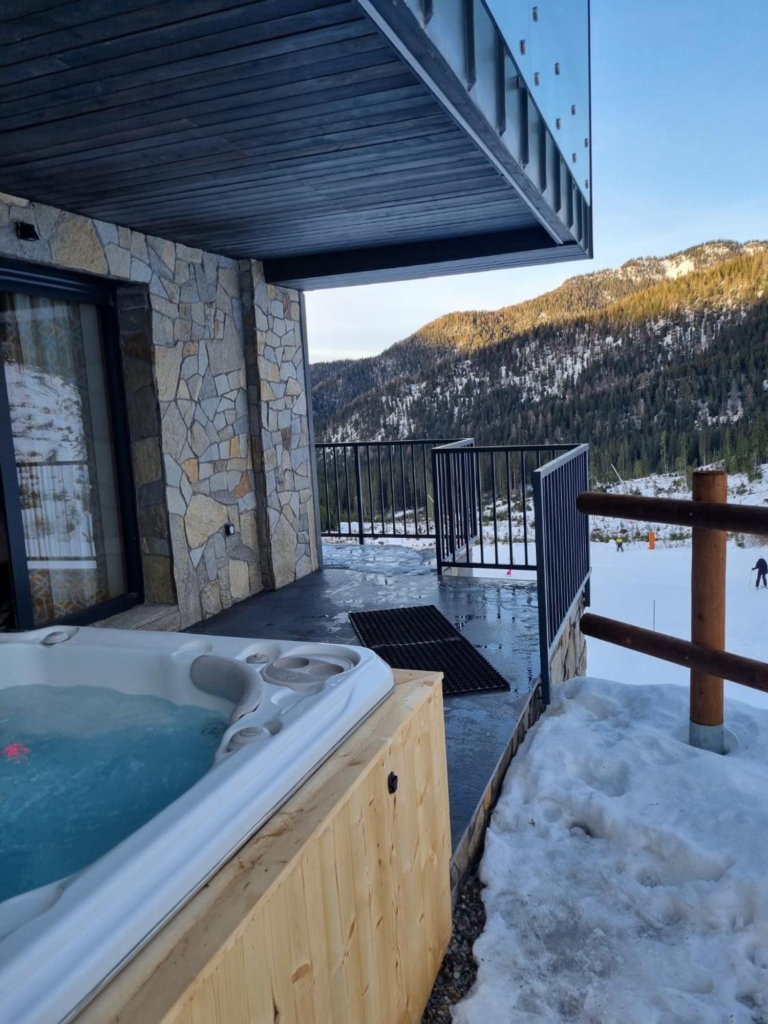 Lucky Chalet Jasna Luxury Apartment Demänovská Dolina Dış mekan fotoğraf